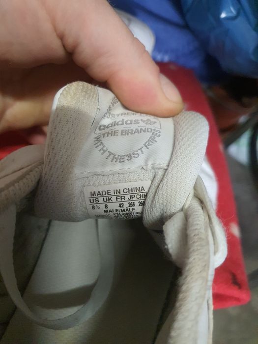 Adidas ZX białe męskie