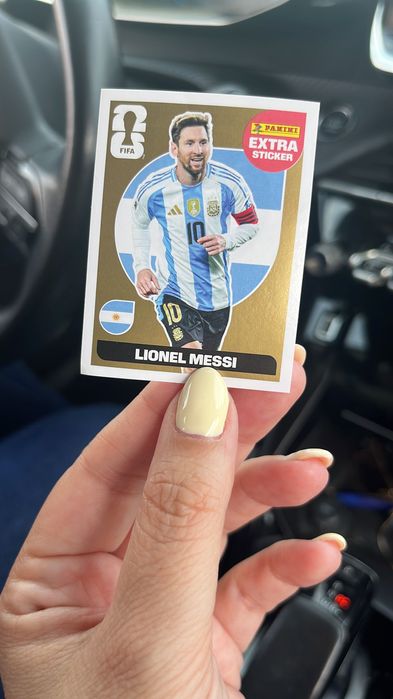 Cromo Lionel Messi GOLD FIFA 2026