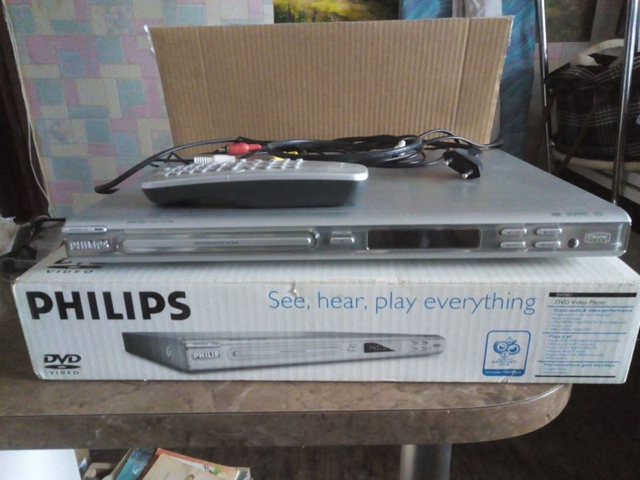 DVD плеєр PHILIPS -новий