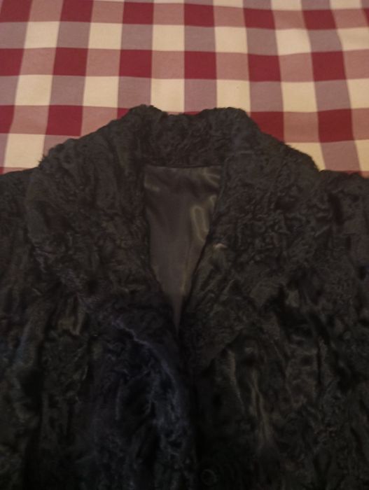 Casaco pele vison preto Astracã