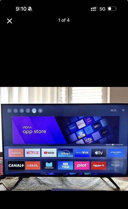Telewizor Smart Hisense 43" LED 4K VIDAA