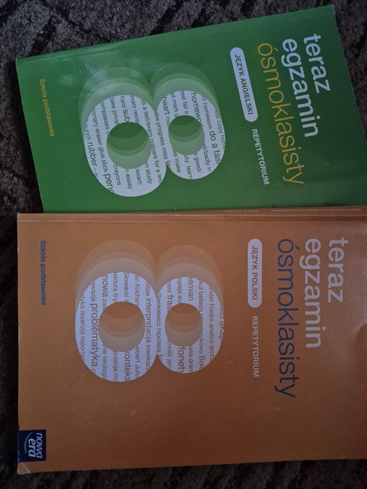 2 repetytoria 8 klasa egzamin język polski i angielski