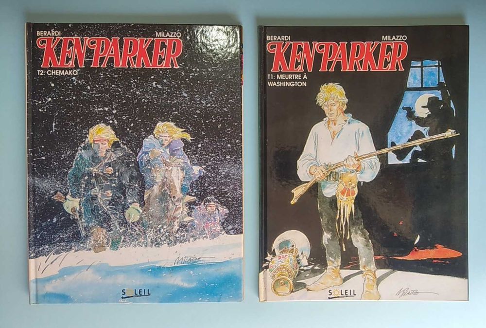 KEN PARKER - Berardi & Milazzo - Volumes 1 and 2, Unpublished in Portugal