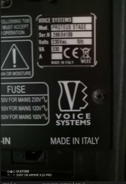 Активные колонки Voicesistems