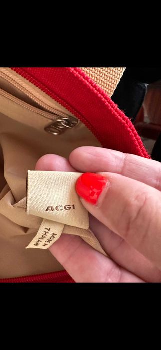 Mala LANCEL vermelha