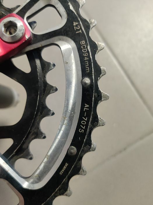 Pedaleiro Funworks Aerozine 42t 29t 620gr