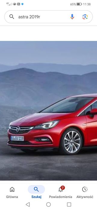 Opel astra 5, V  belka przednia próg narożnik 15-21r