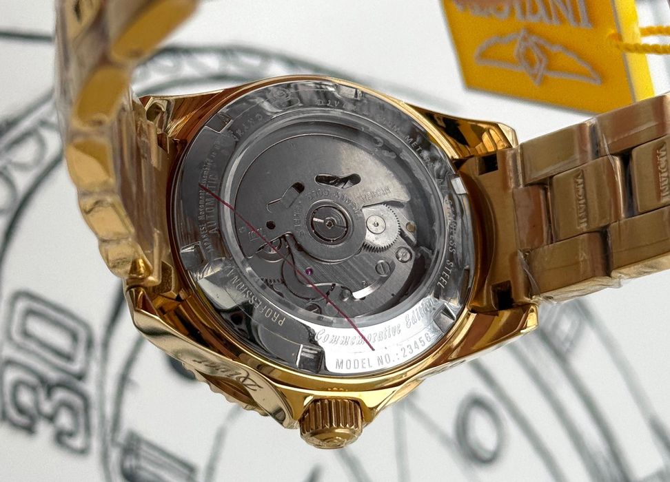 Жіночий годинник Invicta 23456 Grand Diver Abalone Automatic 38 mm.