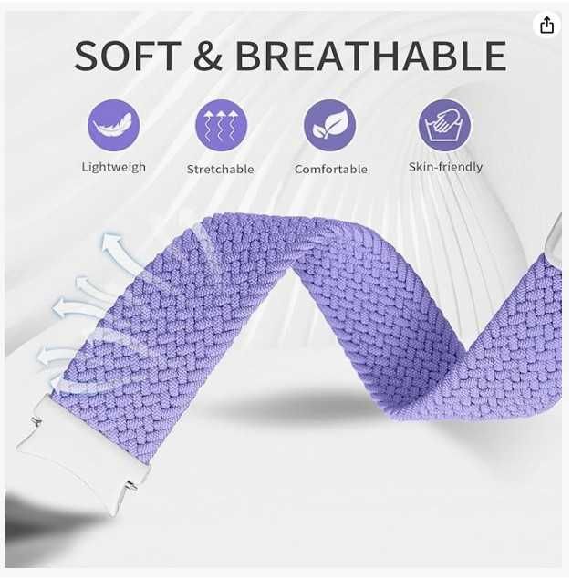 Kytuwy nylonowy pasek do zegarka Samsung Galaxy Watch kolor czarny