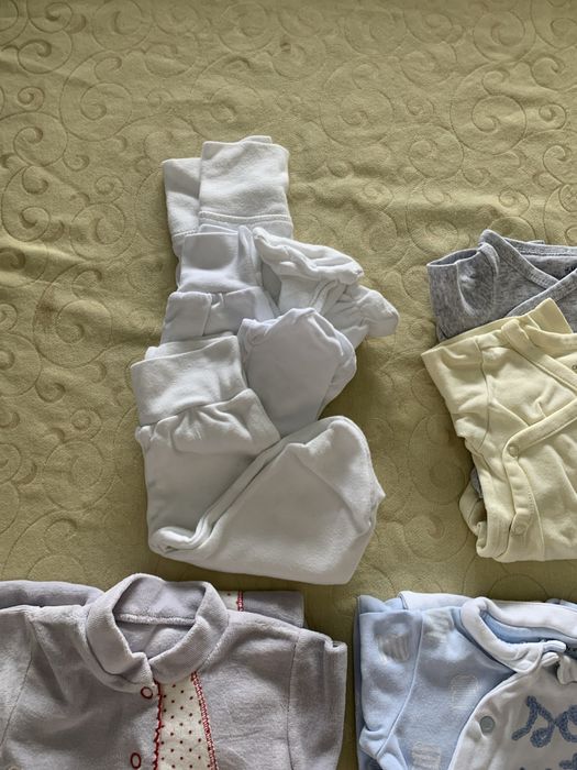 Saco roupa bebé menino 0-3m (21 peças)