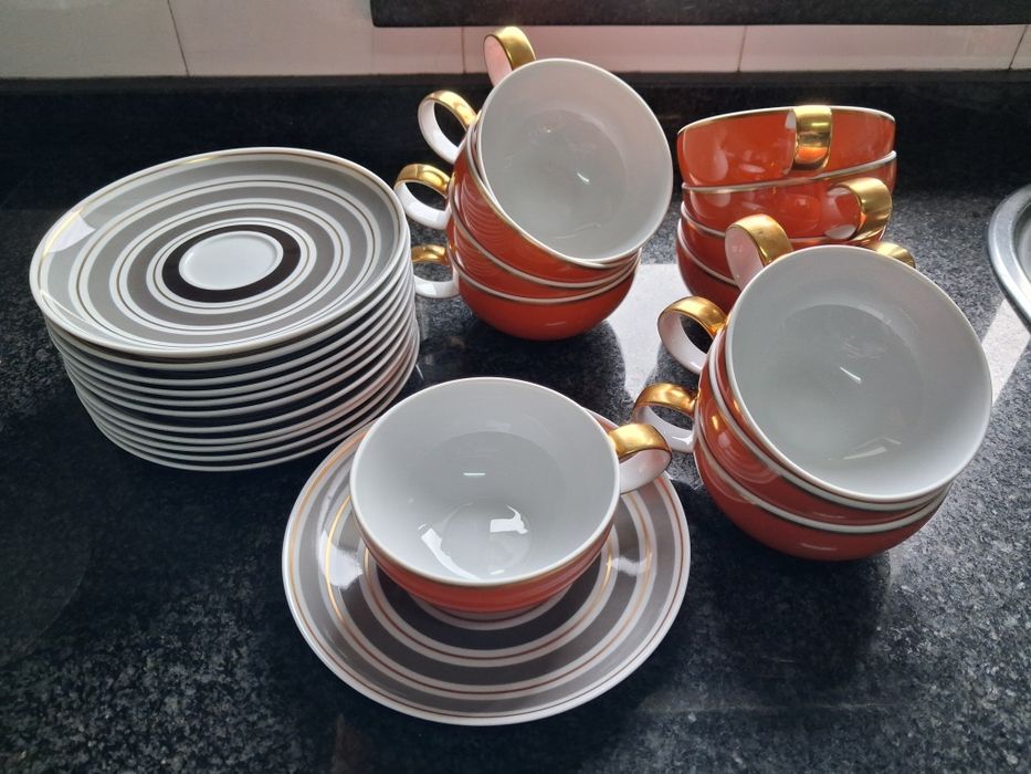 Conjunto chá Casablanca da Vista Alegre