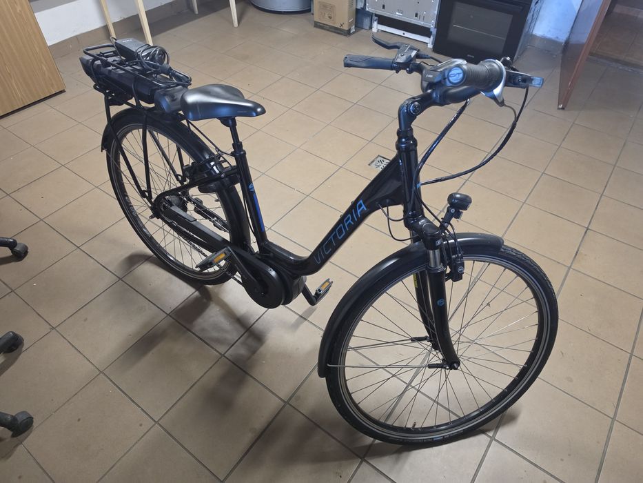 Rower elektryczny Victoria Damka + Bagaznik