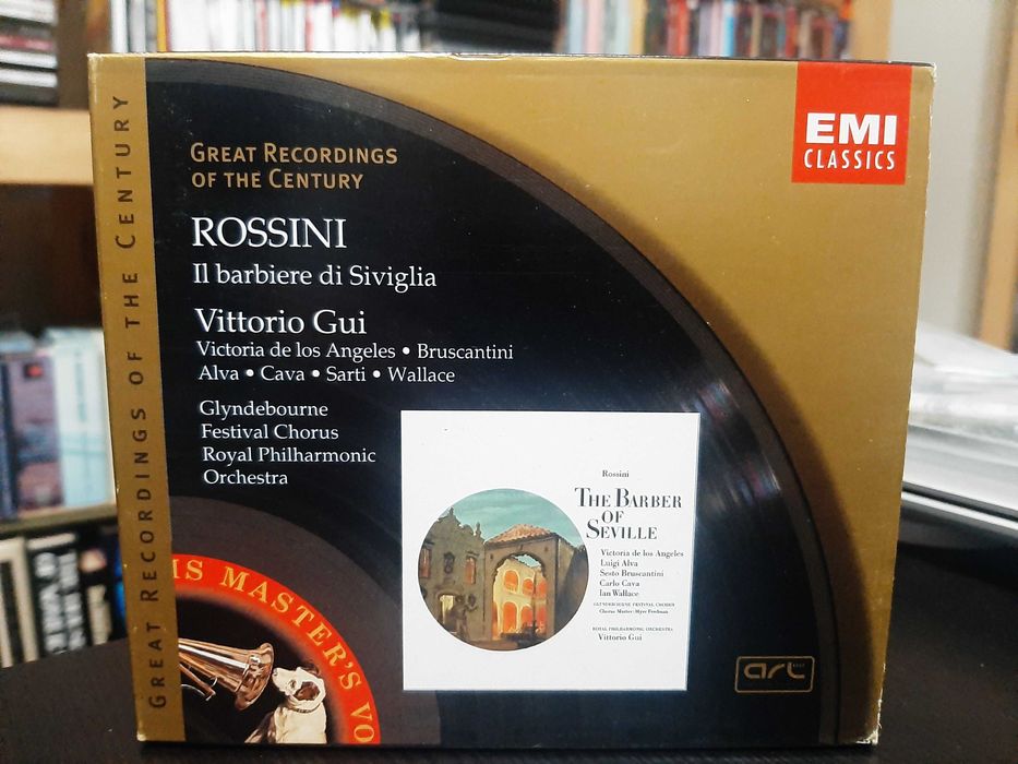 Rossini – Il Barbiere Di Siviglia – los Angeles, Bruscantini – Vit Gui