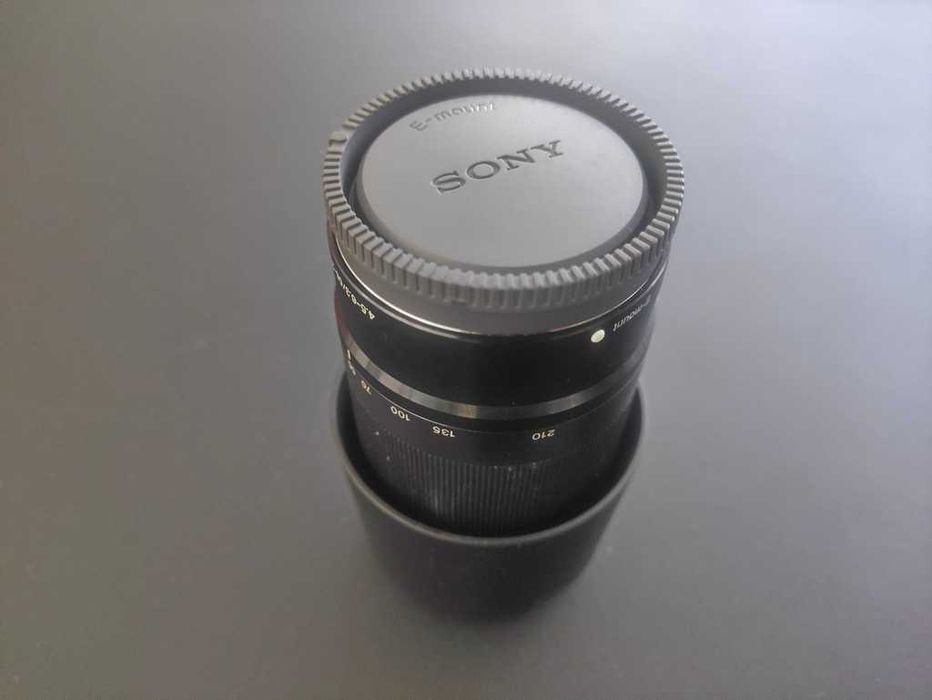 Lente SONY 55-210 como nova