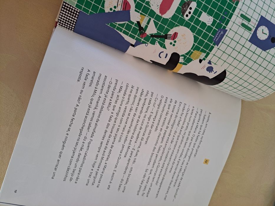 Livro Criança "A fada partiu a asa"