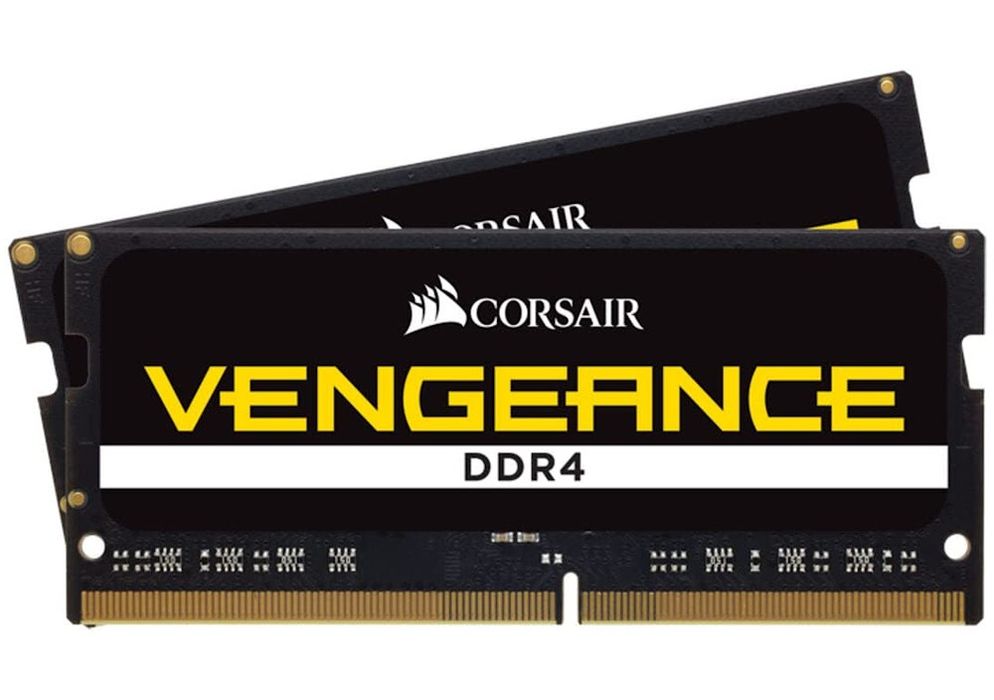 Pamięć RAM Corsair Vengeance Black DDR4 SO-DIMM Kit 32GB (2x16GB) 3200MHz CL22 XMP