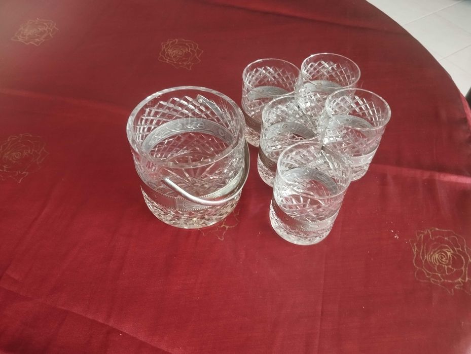 Conjunto copos whisky