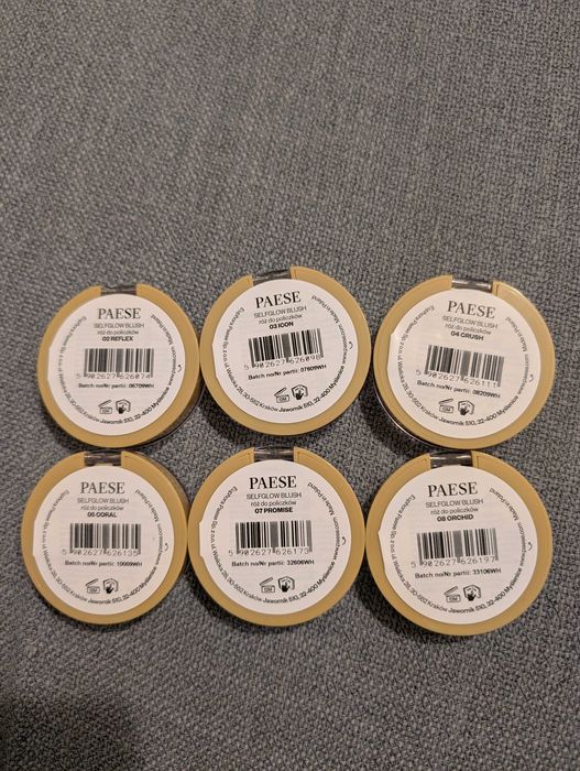 Nowy róż Paese - 6 kolorów