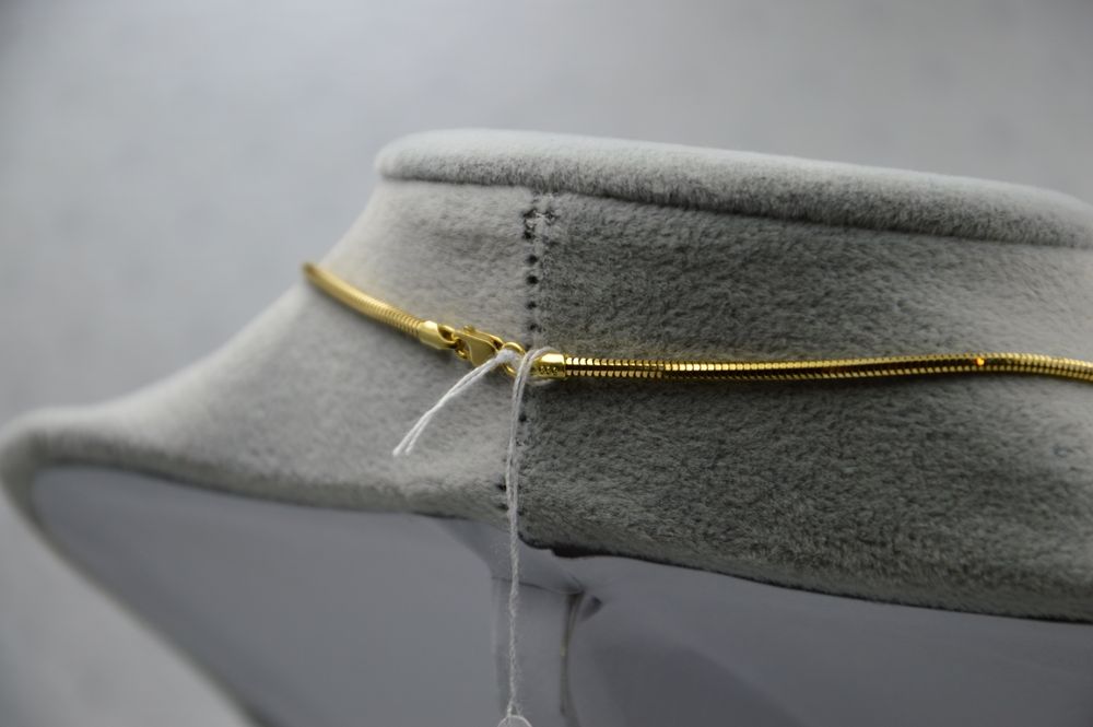 Żmijka Złoty łańcuszek linka Żmijka okrągła 2mm 50 cm 9.09g