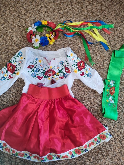 Український костюм для дівчинки 4-6 років