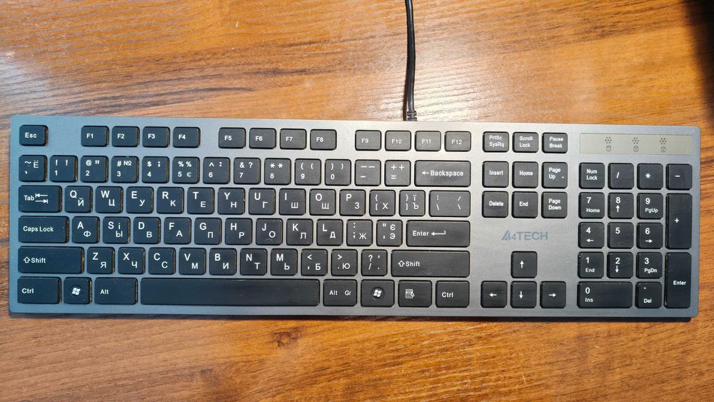 Клавіатура A4Tech Isolation KV-300H USB Black