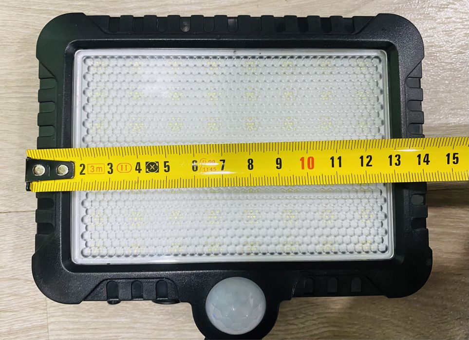 Projector Led Solar c/ sensor e bateria