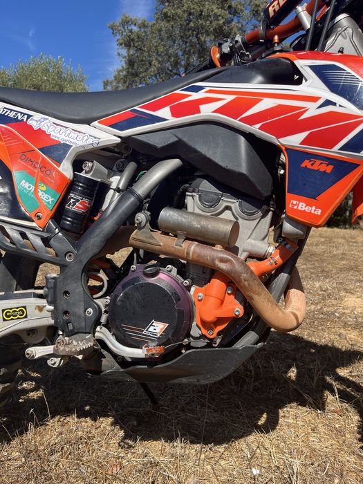 Moto Ktm 350 sxf reboque e equipamento