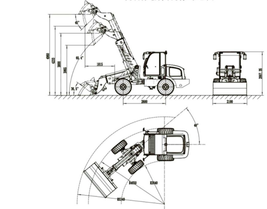 Ładowarka teleskopowa – przegubowa HORNET HMA 825T