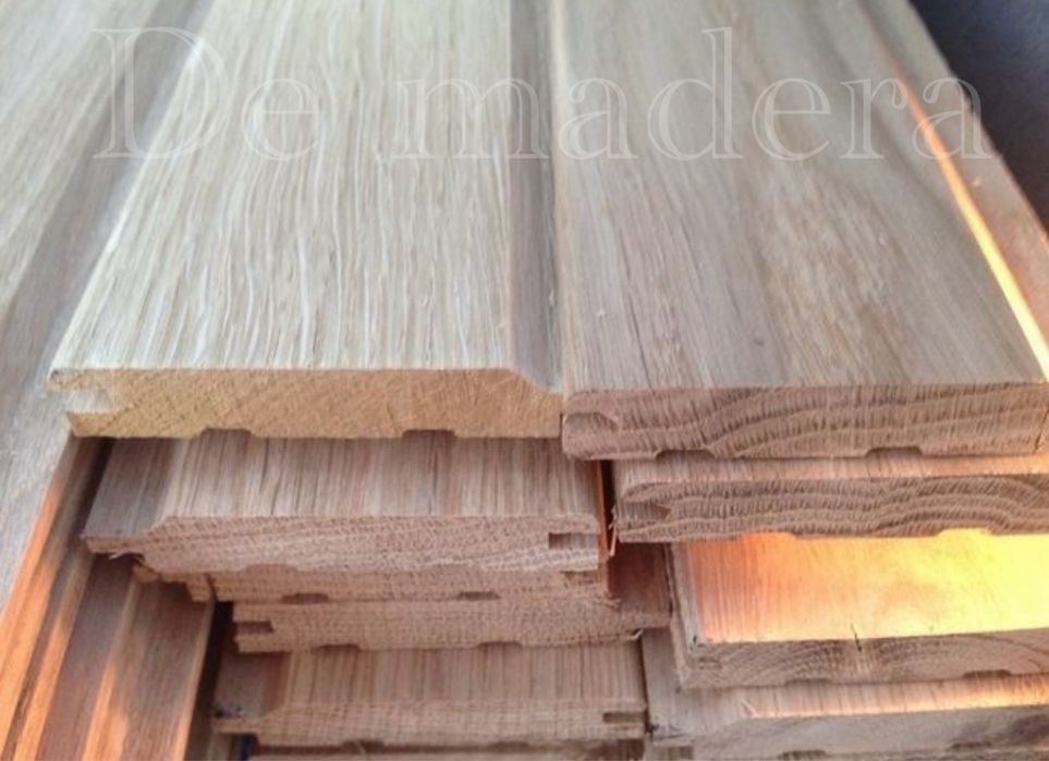 Вагонка з дуба, вагонка, плінтус з дуба