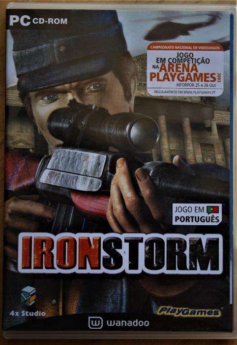Jogos PC - IRON STORM, duplo, como novo