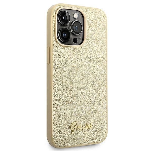 Guess Guhcp14xhggshd iPhone 14 Pro Max 6,7" złoty/gold hard case Glitt
