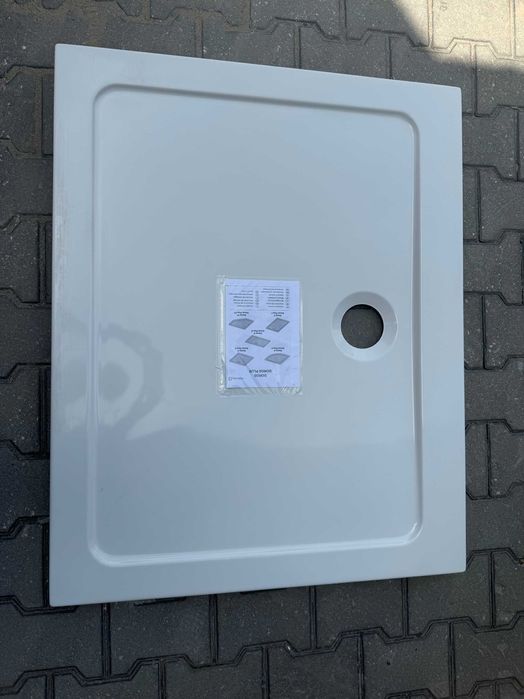 Brodzik akrylowy niski 100x80x5,5 Doros - 675 zł