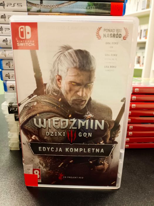 Wiedźmin 3: Dziki Gon Edycja Kompletna Switch Wymiana Sklep Mokotów