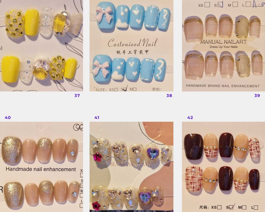 Unhas Postiças Tamanho S (2)