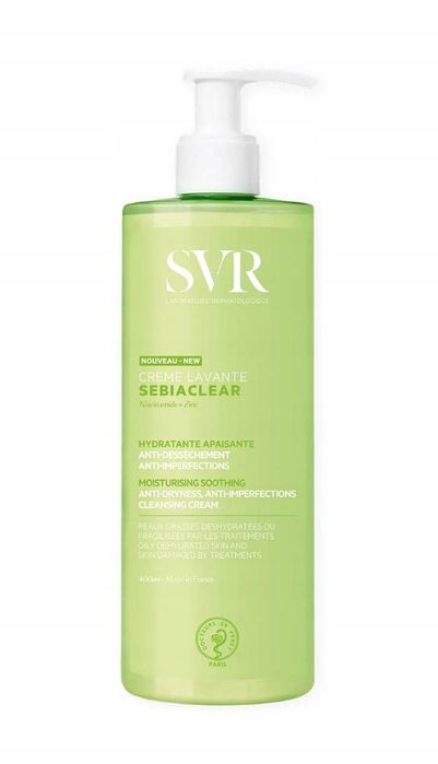 svr sebiaclear creme lavante 400ml krem myjący do skóry trądzikowej