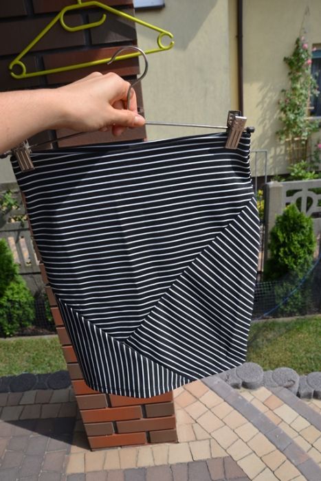 spódniczka obcisła nowa z metkami tuba w paski pull&bear xs s elastycz
