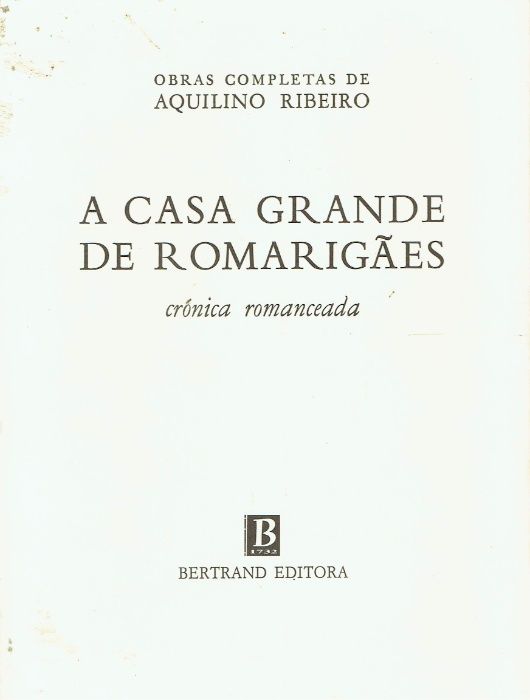 7445 - Literatura - Livros de Aquilino Ribeiro 1 ( Vários )