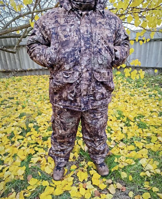 Зимовий рибальський костюм 56-58,товстий шар синтипону, -30 комфорт