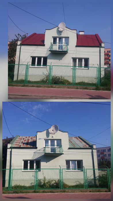 Malowanie dachów Natryskowo Montaż papy termozgrzewalnej