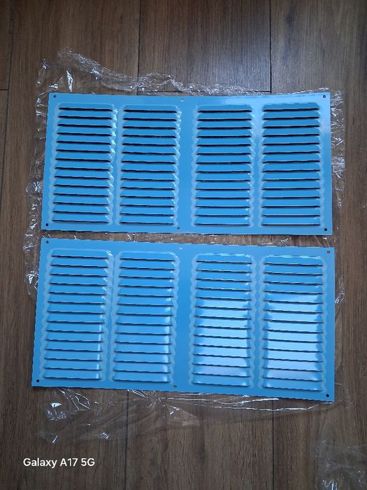 Grelhas de ventilação Branco Inox