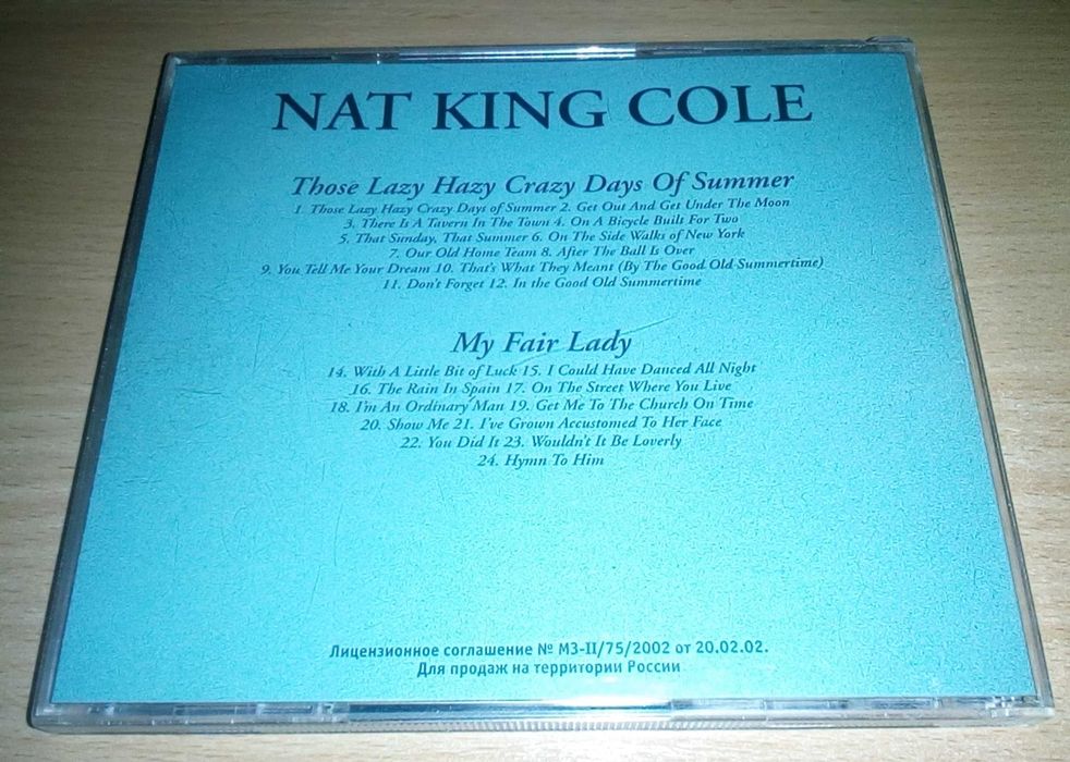 Nat King Cole - My fair lady, Those lazy hazy, Crazy days of summer