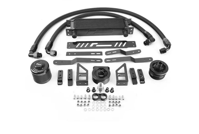 RADIADOR DE ÓLEO RACINGLINE PARA GOLF 7 / 8 GTI / R / TT 8S / LEON 3 CUPRA / S3 8V