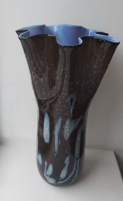 Велика гарна ваза ручної роботи