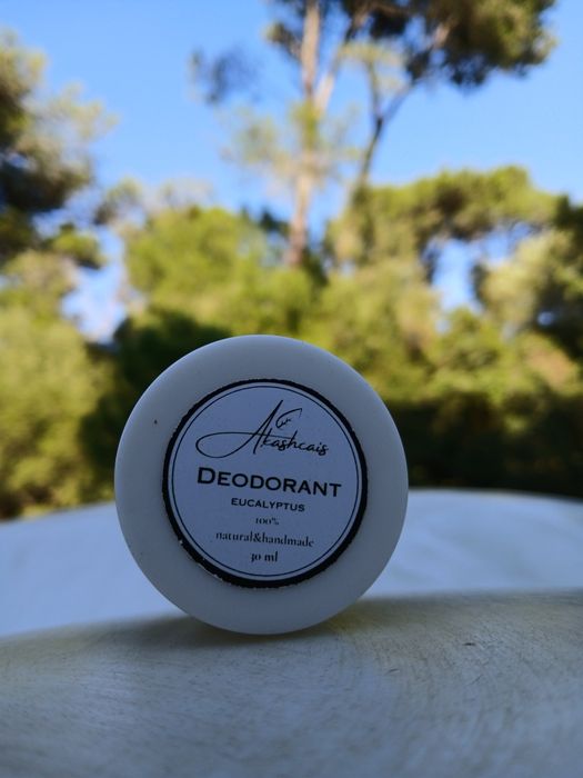 Desodorizante natural sem alumínio