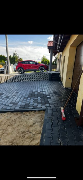 Układanie kostki brukowej