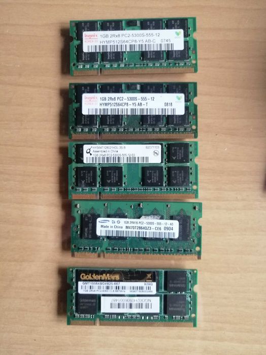 Memórias Computadores e portáteis (ler)