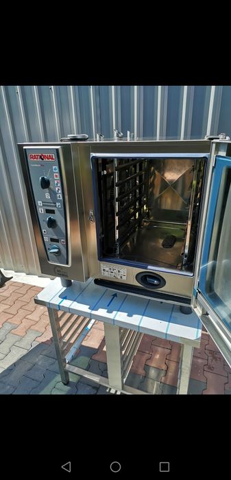 Piec konwekcyjno-parowy Rational CMP 61 gazowy