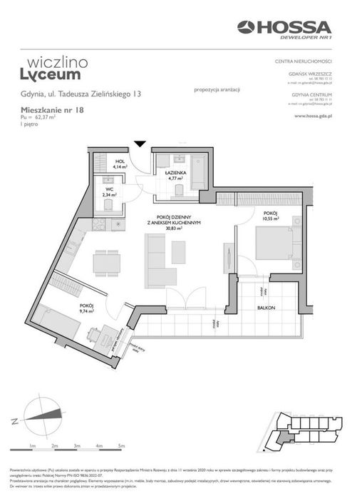 Mieszkanie – Gdańsk - Widok 2