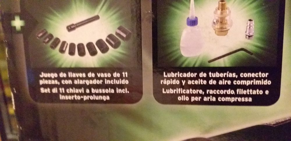 Pistola pneumática de impacto parkside(nova)