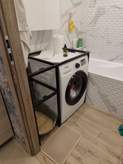 Stojaki szafki pod pralkę metalowy loftowy